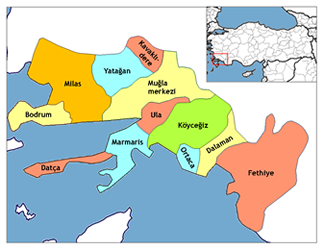 Muğla Haritası